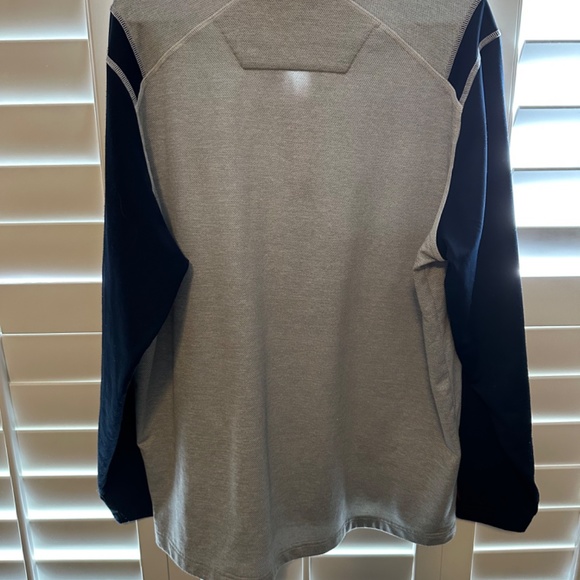 Antigua Patriots Zip up Long Sleeve - Picture 3 of 4